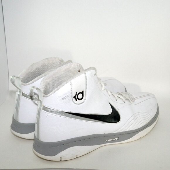 2009 Nike KD 1 White Black OG Kevin Durant Sneaker Mens US 13 344472-103 - Picture 6 of 14